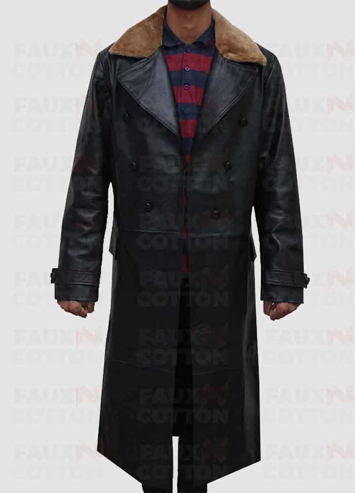 Shazam Mark Strong Fur Coat